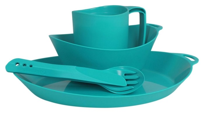 Набор Lifeventure Ellipse Camping Tableware Set Teal
