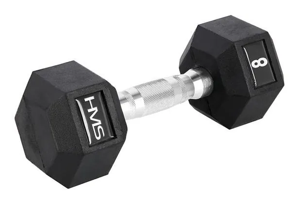 Гантель шестигранна HMS HEX PRO, 8 кг