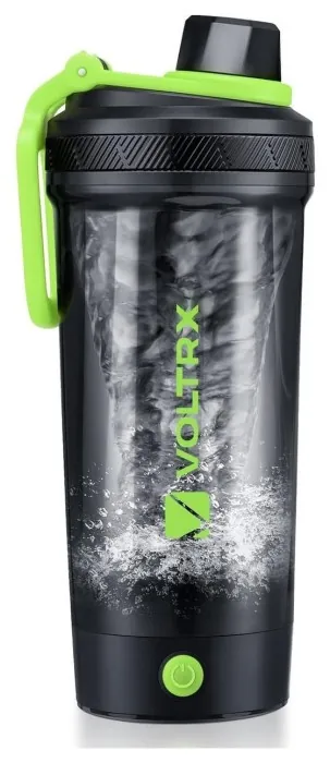 Шейкер спортивний електричний VOLTRX Gallium 700 мл. Tritan Green