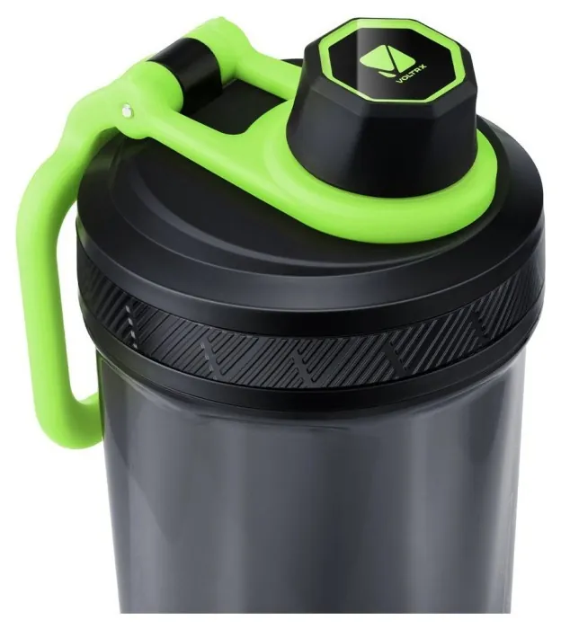 Шейкер спортивний електричний VOLTRX Gallium 700 мл. Tritan Green