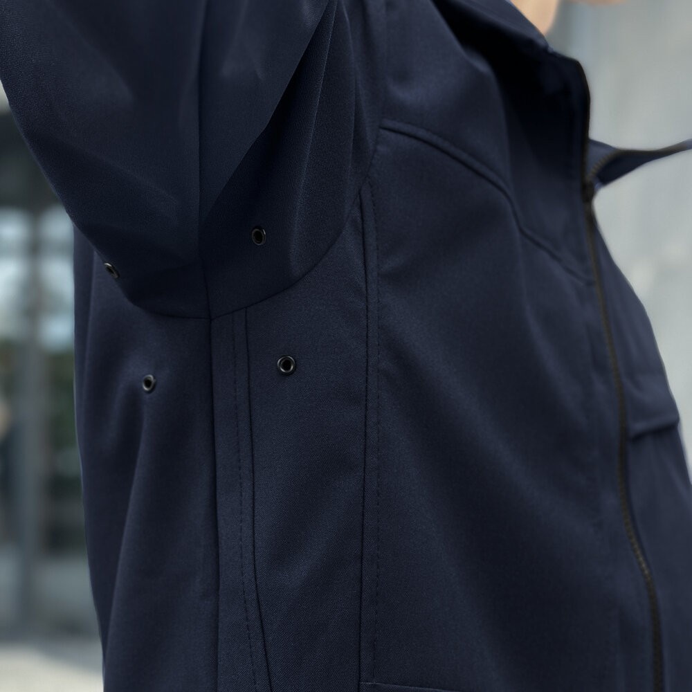 Темно-синя чоловіча повсякденна куртка на весну і осінь Pobedov Shum, укр, укр