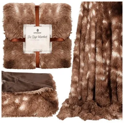 Плед-покрывало Springos Extra Soft 160 x 200 см. HA7215