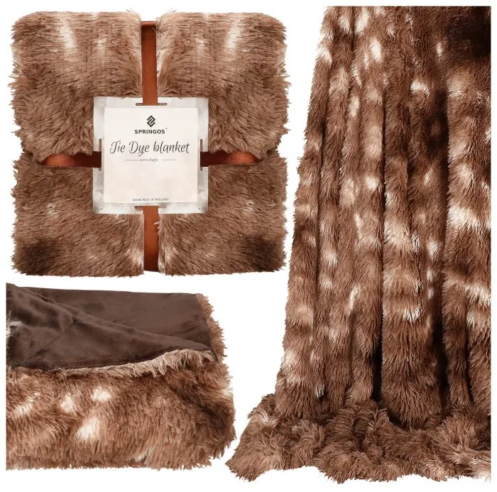 Плед-покрывало Springos Extra Soft 160 x 200 см. HA7215