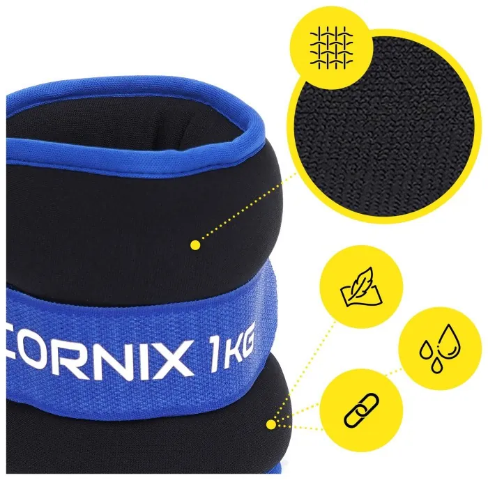 Обважнювачі-манжети для ніг та рук Cornix 2 x 1 кг XR-0173