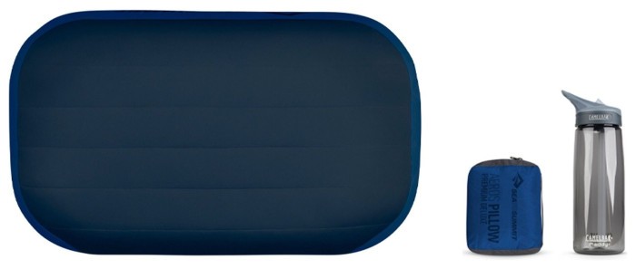 Подушка надувная Sea to Summit Aeros Premium Pillow Deluxe, 14х56х36см, Navy