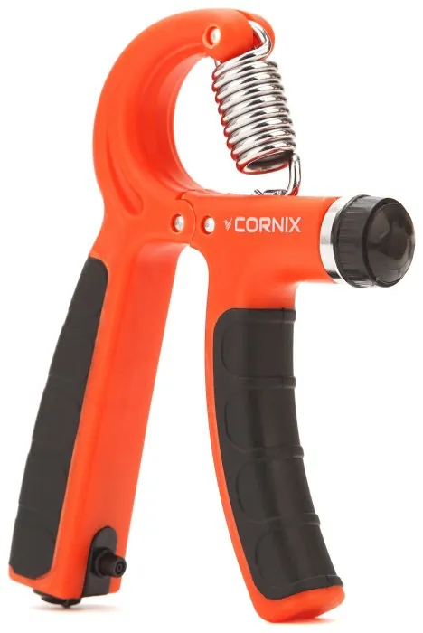 Эспандер кистевой Cornix 5-60 кг с регулируемой нагрузкой и счетчиком XR-0265 Orange/Black