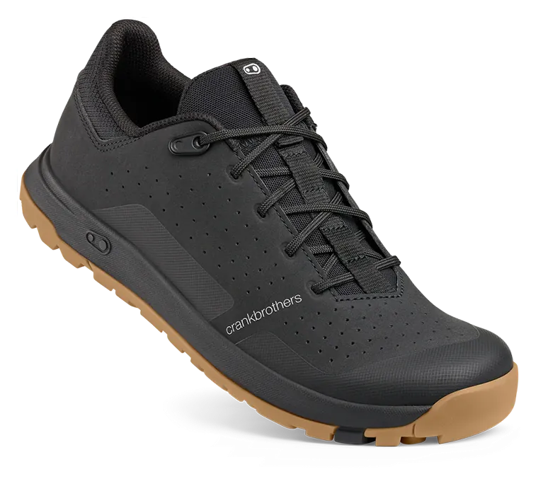 Веловзуття CrankBrothers SHOES STAMP TRAIL LACE BLACK / BLACK - GUM OUTSOLE 10.0 (SPT_TRL41010A100)