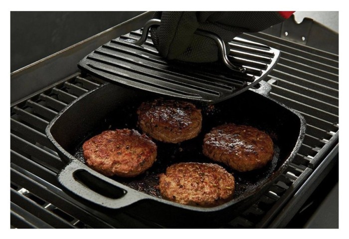 Чавунна сковорода-гриль 24 см. Broil King 91658