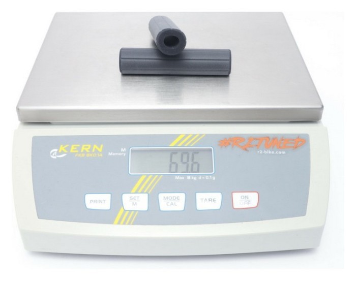 Гріпси ESI Ribbed Extra Chunky Red Silicone Bicycle Grips, укр, укр