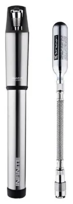 Насос велосипедний Birzman Infinite Apogee ROAD SILVER with CO2