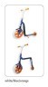 Самокат трансформер Scoot and Ride Highway gangster White/Blue/Orange, укр Фото - 6
