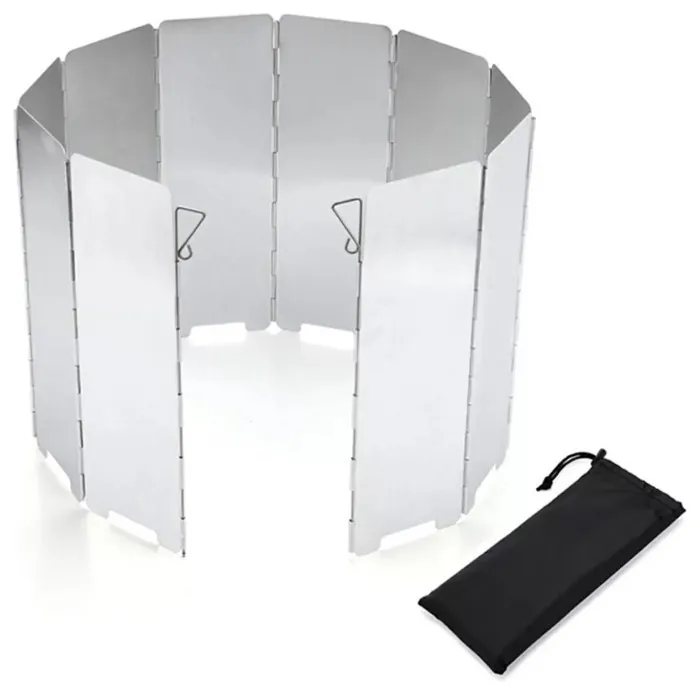 Екран вітрозахисний для пальника Starcamp 240*840 HX-WD02 silver