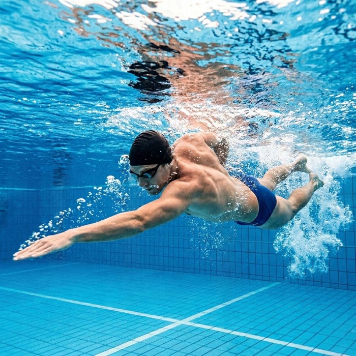 Шапочка для плавания Aquaget AQ0033 Black