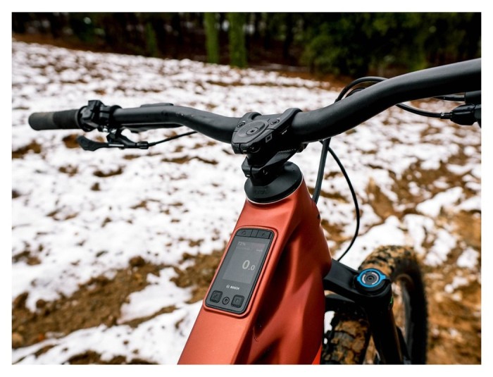 Электровелосипед MONDRAKER SCREE S 29'' 150mm, 800Wh Bosch CX, Flame Red, L