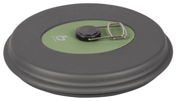 Набір посуду Bo-Camp Explorer 4 Pieces Hard Anodized Grey/Green (2200244)