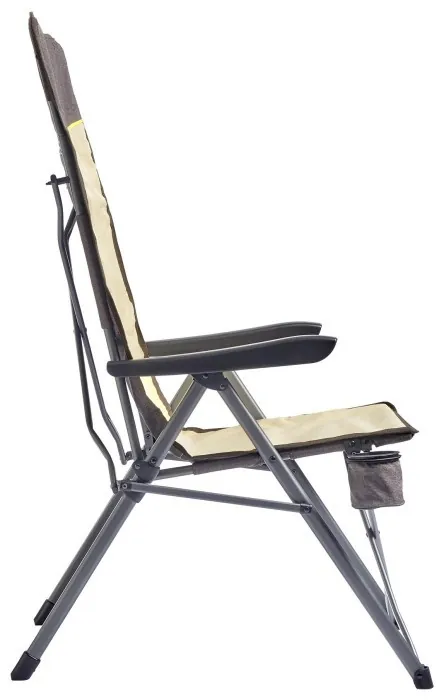 Крісло розкладне Uquip Justy XL Sand/Grey (244045)