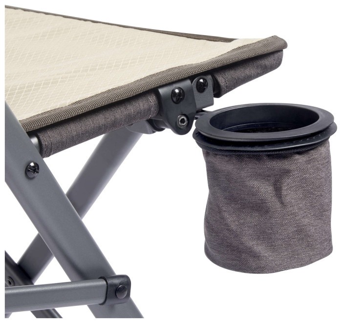 Крісло розкладне Uquip Justy XL Sand/Grey (244045)