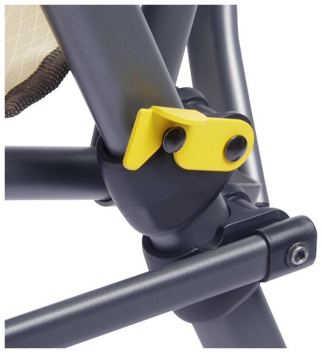 Крісло розкладне Uquip Justy XL Sand/Grey (244045)