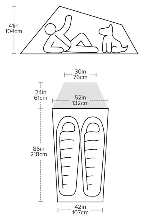 Намет Big Agnes C Bar 2