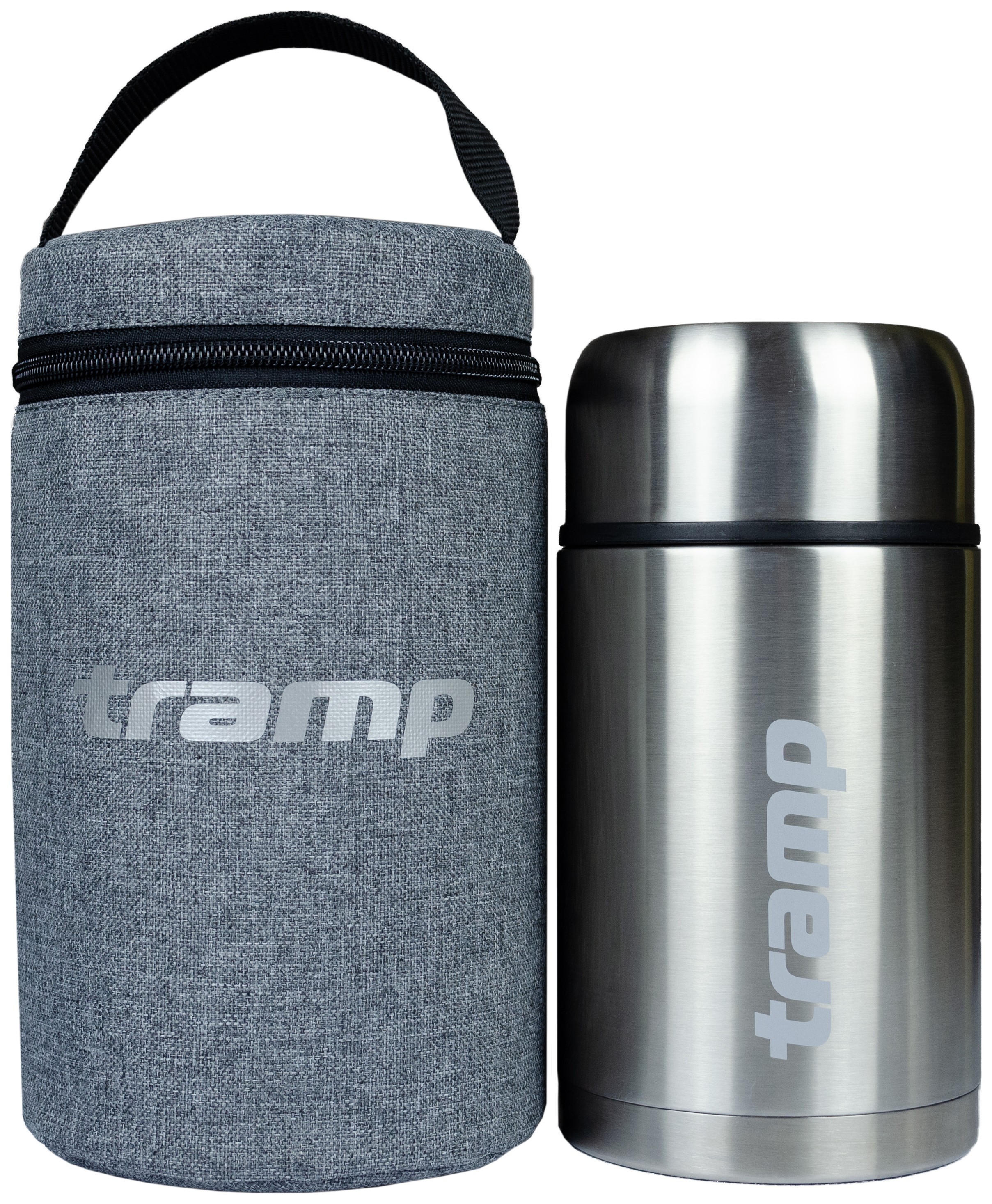 Термочехол для пищевого термоса Tramp 1 л grey UTRA-002