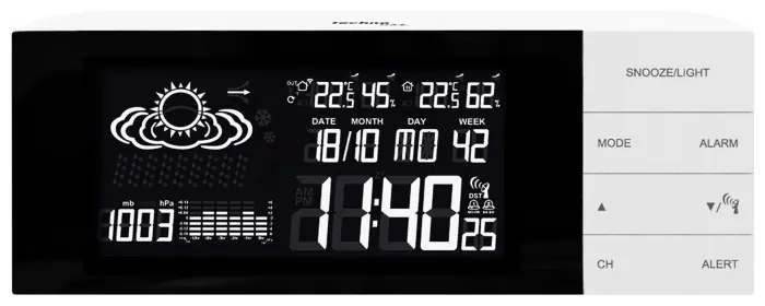 Метеостанция Technoline WS6870 White (WS6870)
