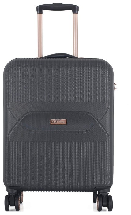 Валіза Semi Line 20" (S) Black (T5787-1)