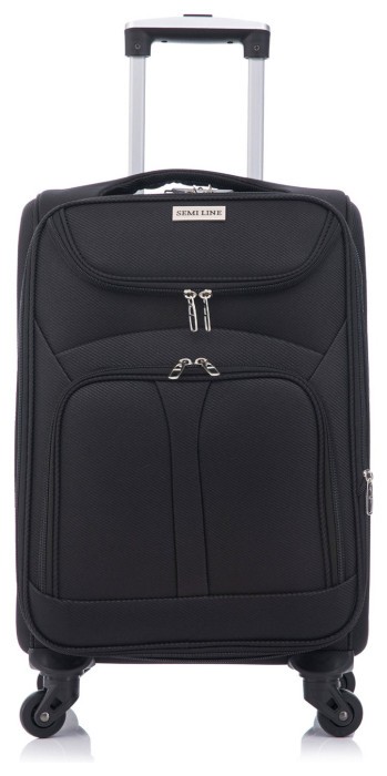 Валіза Semi Line 20" (S) Black (T5961-1)