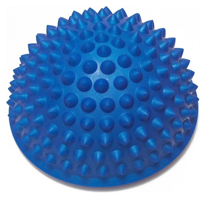 Півсфера масажна кіндербол EasyFit 15 см жорстка синя, укр, укр