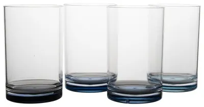 Набор стаканов Gimex Water Glass Colour 4 Pieces 4 Person Sky (6910181)