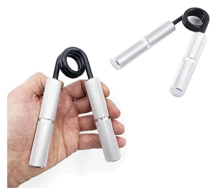 Кистевой эспандер EasyFit Hand Grip PRO 70 кг серый (150 lb)