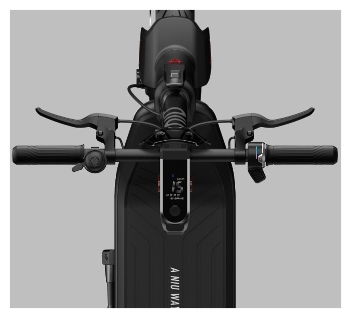 Електросамокат NIU KQi3 MAX Space Gray 9,5", 450(900)W, 13Ah, 65km, 25km/h, 25%, App, 21 kg