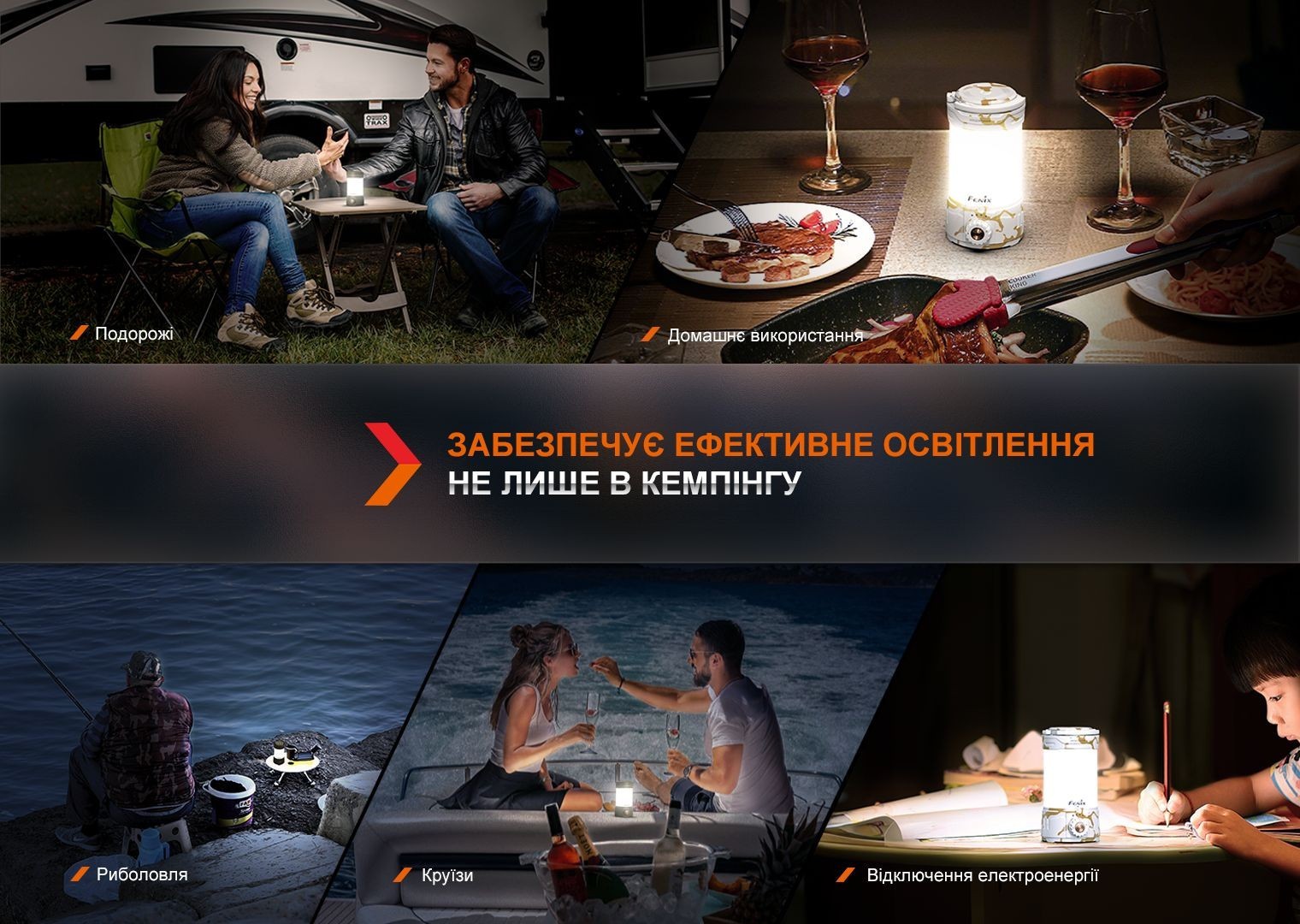 Ліхтар кемпінговий Fenix CL26R Pro, темно-зелений, укр, укр