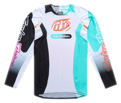 Мото джерсі TLD SE PRO JERSEY; SEVER [WHITE / TEAL] S