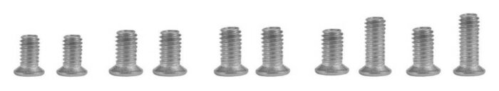 Набір сталевих гвинтів для кліпс Civivi CA-12A, укр, укр