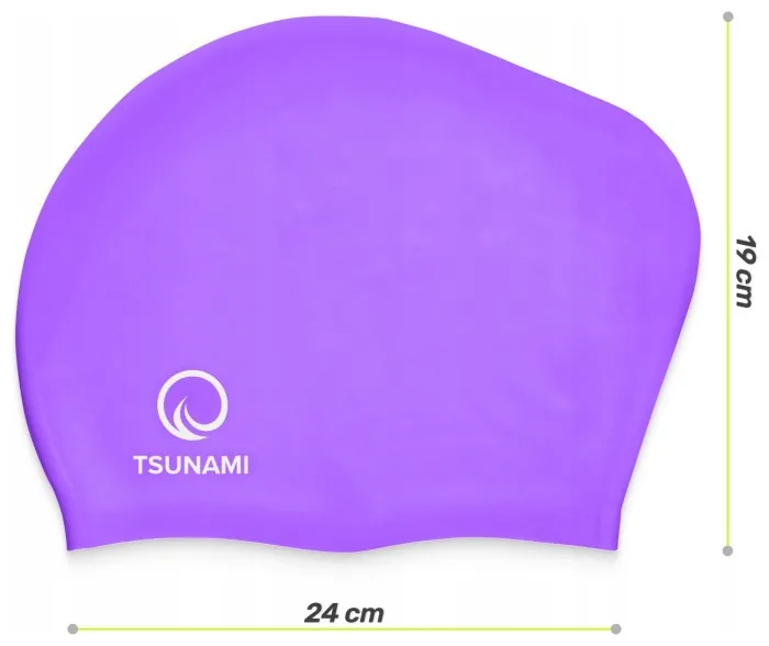 Шапочка для плавания TSUNAMI Standard Violet (P-5905973401869)