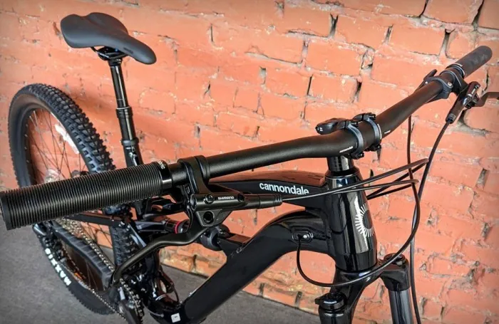 Велосипед двопідвіс трейловий 29" Cannondale Habit 4 (2024) BLK