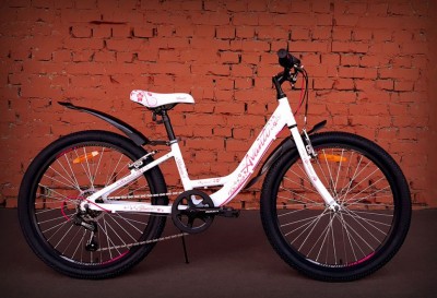 Велосипед підлітковий 24 "Avanti Blanco для дівчаток білий (2025)