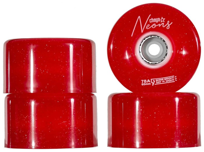 Колеса CHAYA (810757) Neon LED Red 2023