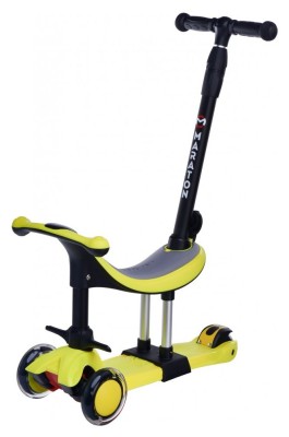 самокат Maraton Credo II B 5 в 1 (Черный)