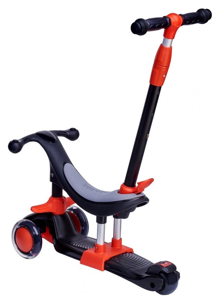 самокат Maraton Credo II B 5 in 1 (Черный), укр, укр