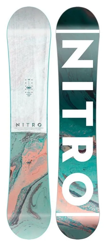 Сноуборд Nitro Mystique 152 Green grey (830691) (146 см grey/green)