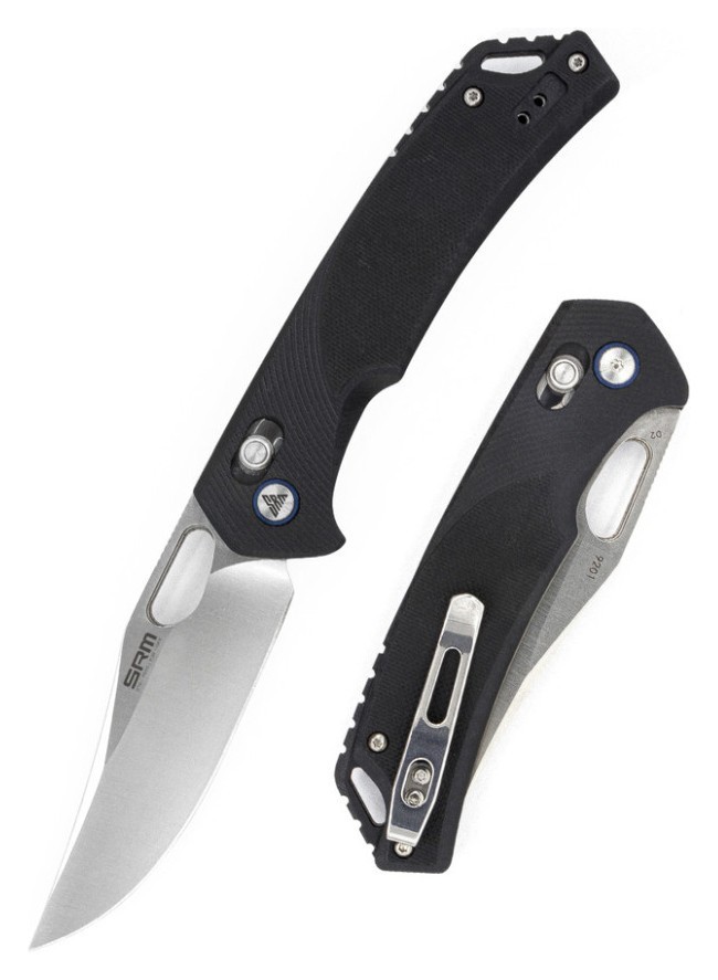 Ніж складаний SRM Retriever 9201, чорний