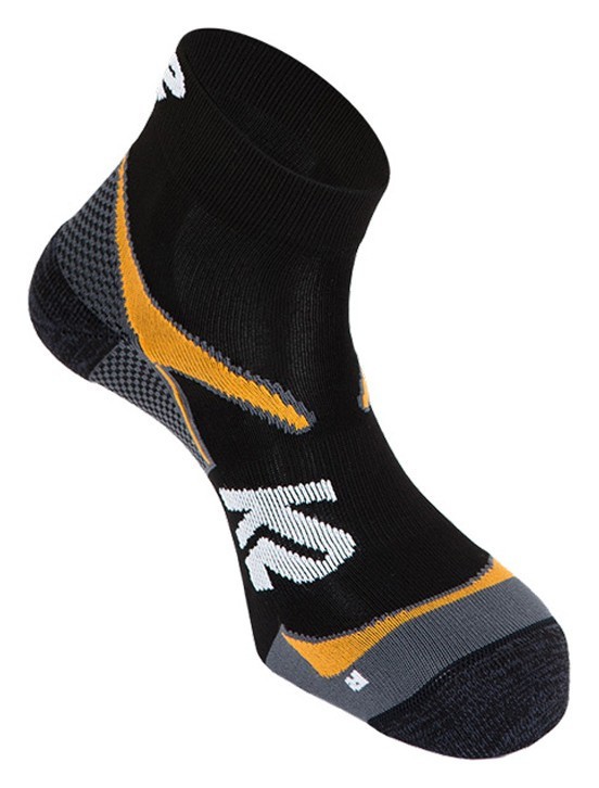 Носки для туризму K2 ACTIVE TECH MID SOCK 2 PAIRS 35-38 Black/orange (11767), укр, укр