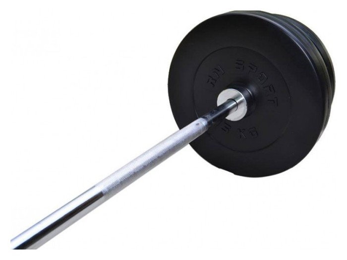 Штанга олимпийская с ABS-покрытием 100 кг. Перчатки в подарок!