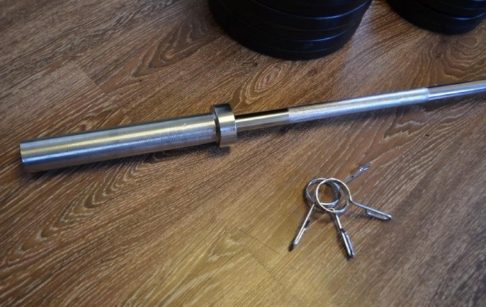 Штанга олимпийская с ABS-покрытием 100 кг. Перчатки в подарок!