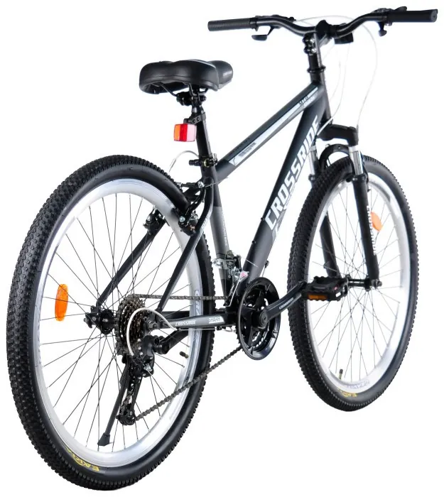 Велосипед CROSSRIDE 26 MTB ST "SHARK", Сірий