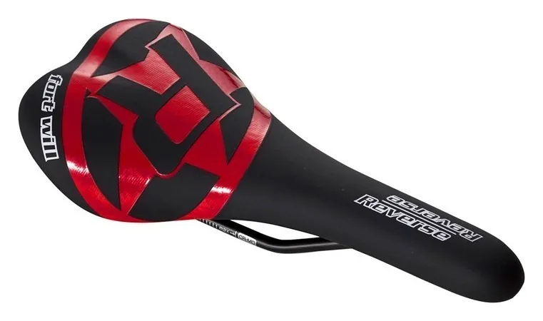 Сідло для велосипеда Reverse FORT WILL STYLE Black/red (40300) (Червоний, Чорний)