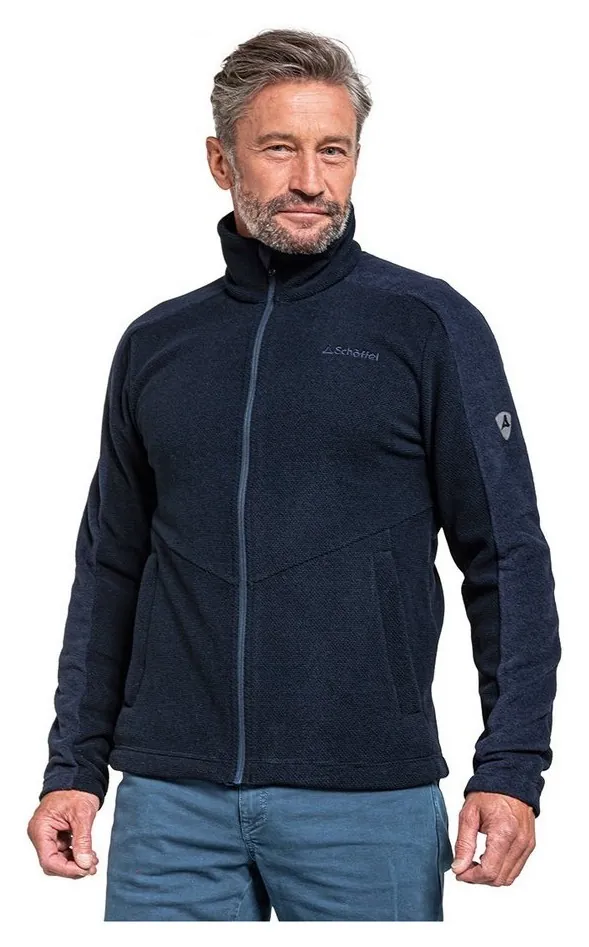 Кофта флісова чоловіча Schoeffel FLEECE JACKET PIZ NAIR M 48 Navy blazer 8820 (10-23383-WRH) (54 navy blazer)