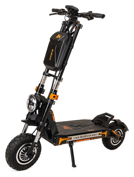 Електросамокат Kugoo Kirin G4 MAX Dual 2025 (1600*2 Вт; 35,2 А*год; 60 В), чорний