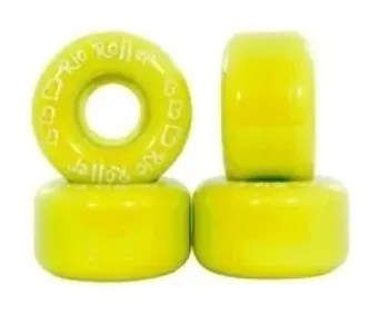 Запасні колеса для роликів у наборі Rio Roller L Yellow (RIO504) (S Жовтий)